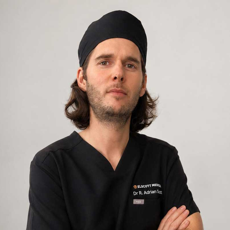 Dr R. Adrian Scott of Elscott Medical